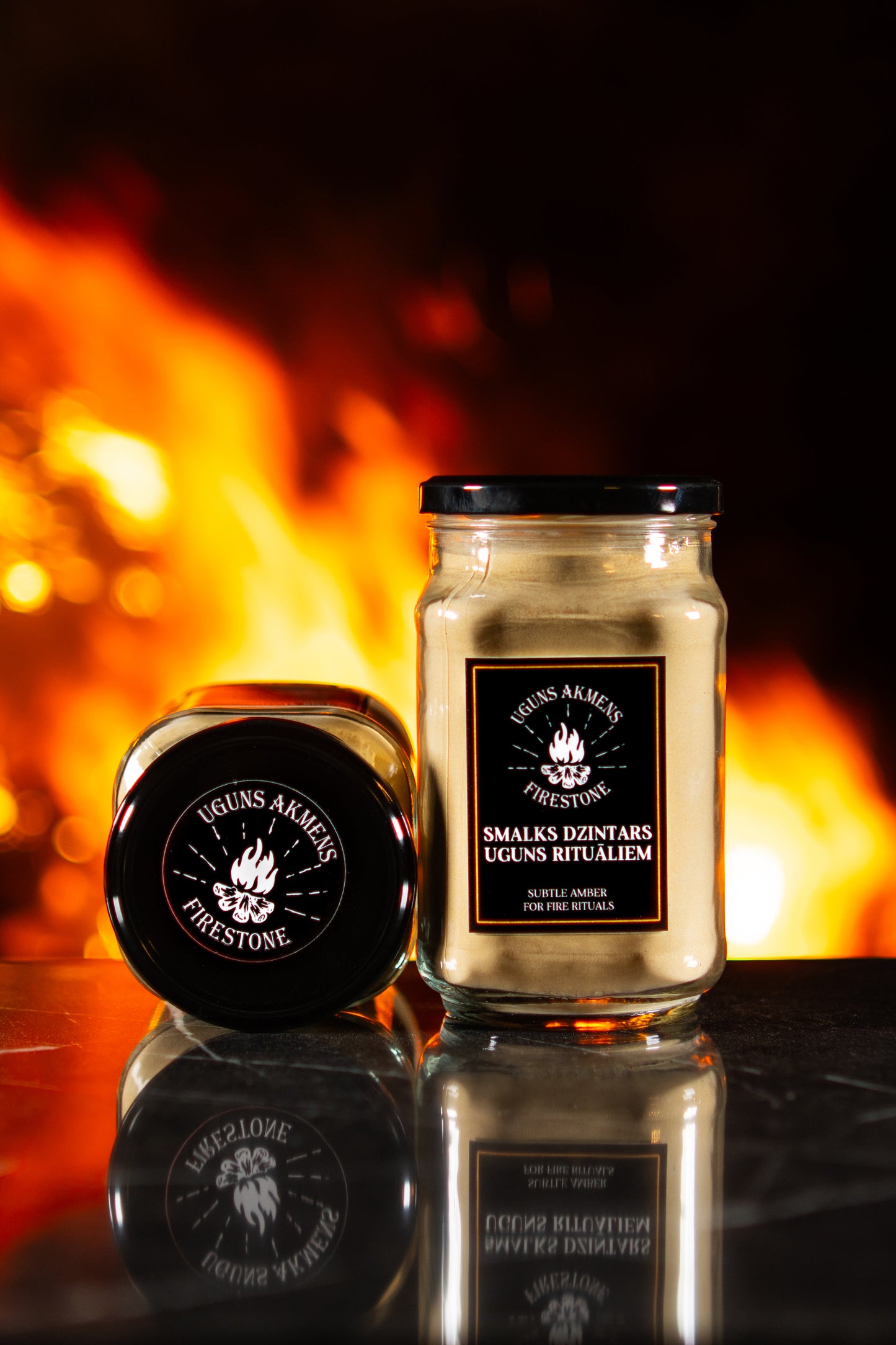 Fine amber for fire rituals, 720 ml