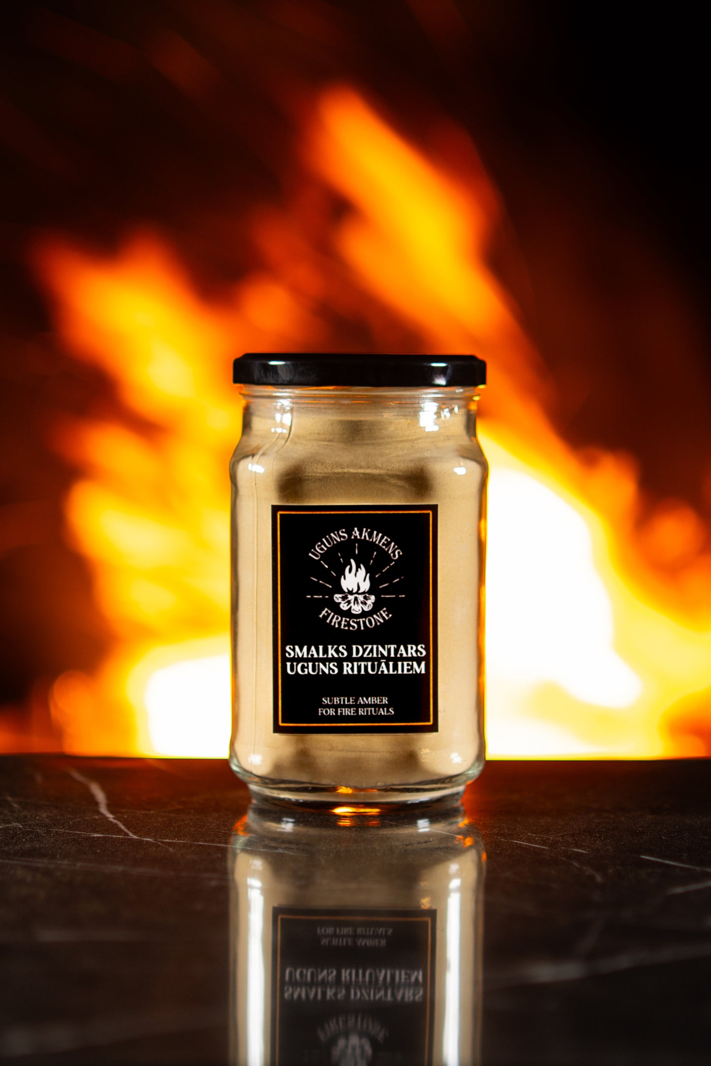Fine amber for fire rituals, 720 ml
