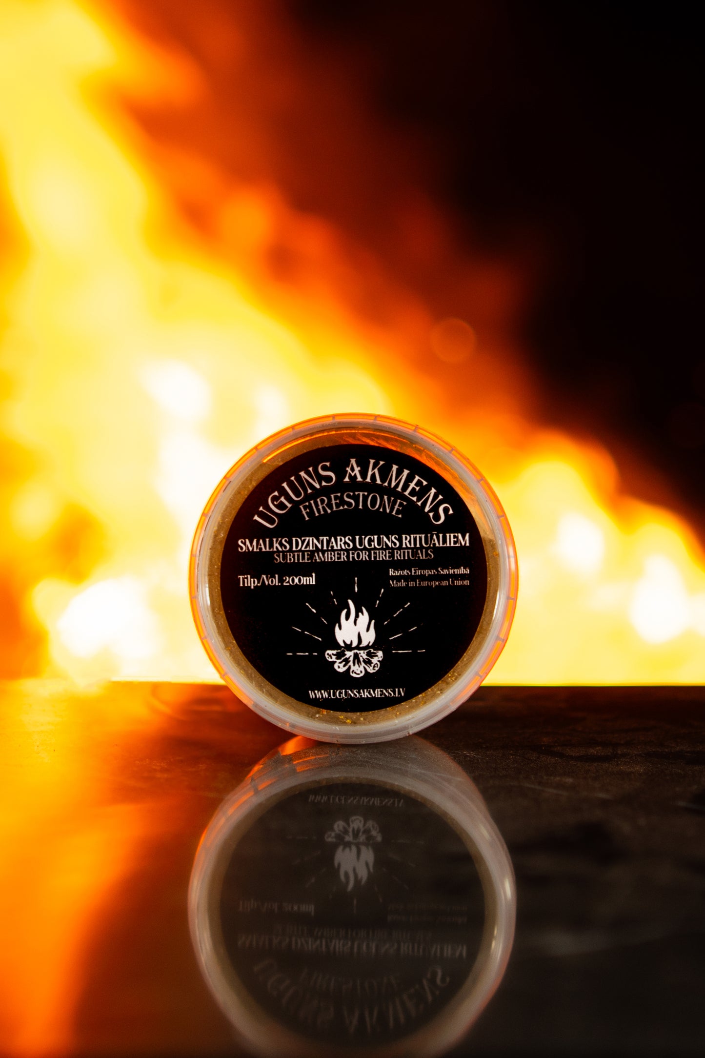 Fine amber for fire rituals, 200 ml
