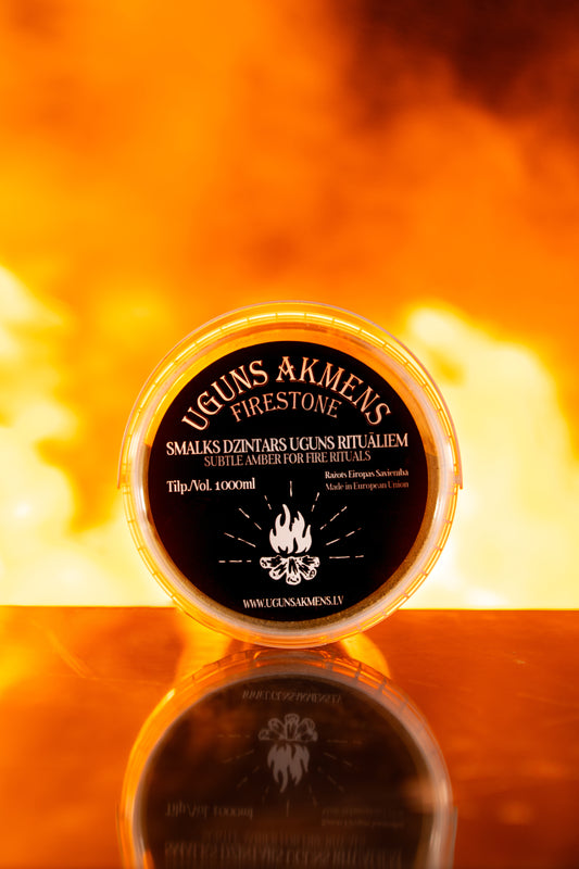 Smalks dzintars uguns rituālam, 200 ml